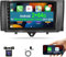 2+64G Android Autoradio für Mercedes B-ENZ Smart Fortwo 2011-2015 mit Wireless Carplay und Android Auto, 9 Zoll Touchscreen, Autoradio mit Wi-Fi GPS + Kamera