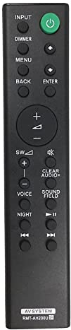 Universal-Fernbedienung RMT-AH200U passend für HTC390-HTRT3-HTRT4-HTRT40 System Soundbar Player Controller