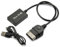 WANSUPYIN Câble de liaison HD 2023 pour convertisseur XBox vers HDMI, détecte et convertit automatiquement l'adaptateur HDMI prenant en charge HD 1080p/720p