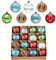 Valery Madelyn Weihnachtskugel-Ornamente, 16 Karat, Elfe, rot, grün, weiß, bruchsicher, Weihnachtsbaumschmuck-Set, 5,9 cm, skurriles dekoratives Hängeornament, Großpackung für Weihnachten, Urlaub,