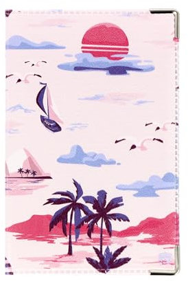 Color Pop Porte-papiers Voiture Nouveau permis - France - PVC – papiers français – Carte Grise Nouveau permis Conduire – 13,8 x 9 cm (Imprimé Belle Ile)