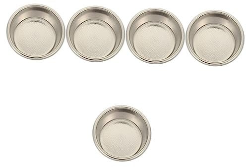DOITOOL Portafiltro 5 Piezas Filtro oblicuo 54mm accesorios cafetera navideños filtro cono filtro café expreso concentrado cafe maquina cafe filtro café reutilizable importante