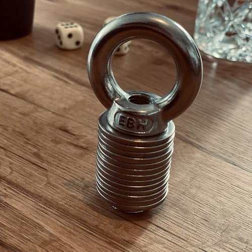 InstantGreen Schockbesteck Metall Schocken Set Komplett Würfelspiel Jule Mörkeln Knobeln Maxen Meiern