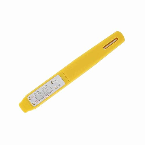 Meat Thermometer, ± 1°C with Multifunctional Design Thermometer Meat Thermometer Digital for Cooking (Yellow)