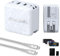 AVerMedia Capture Card 1080p60 HDMI, Tragbares Ladegerät für Nintendo Switch, 100W GaN USB-C Hub, TV Dockingstation mit 4K60 HDMI, kompatibel mit iPhone, iPad, Laptop & PC (Elite Go - Weiß)