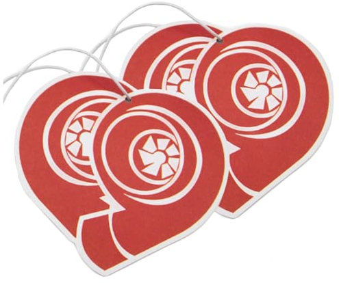VmG-Store 2er Set Lufterfrischer Duftbaum Tuning fürs Auto Duftspender Air Freshener Duft lustiger Anhänger Design (125 Turbo Love)