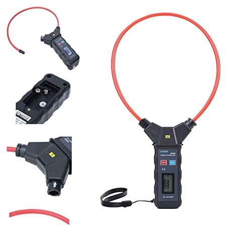 Pinza amperimétrica flexible de alta corriente Medición de corriente de fuga, rango de CA de 0,00 A a 9999 A, tamaño de mordaza de 200 mm de diámetro, almacenamiento de datos 99 grupos ETCR6900 Aplica