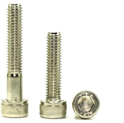 Lot de 2 vis à tête creuse M7, pas de 1,0, Allen, acier blanc 12,9(M7 x 1.0 x 30mm)