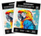 KINSPORY Aquarellpapier A5 mit 30 Blatt, 2er-Pack 300gsm Aquarellblock, kaltgepresstes Textur-Aquarellpapier, Wasserfarben Papier für Malerei, Zeichnung, Skizzen und Mischtechnik - 14,8 x 21 cm
