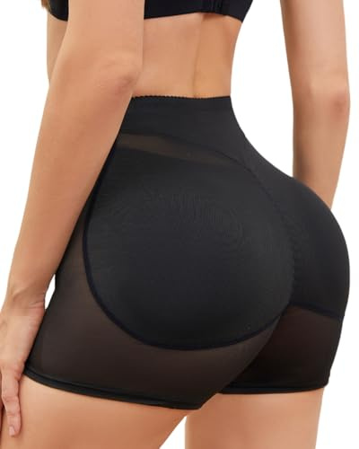 WEISANGMI Women Butt Lifter Shapewear Fake Butt Lifter Padded Pants Seamless Hip Enhancer Tummy Control Body Shaper Underwear Knickers