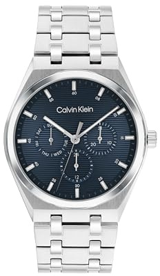 Calvin Klein Multi Zifferblatt Quarz Uhr für Herren Kollektion CK Motion - Erhältlich aus Edelstahl oder Lederarmband