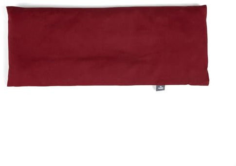 Bodhi Meditationsbank Auflage | Sitzauflage aus Baumwolle | Bequeme & Weiche Polsterung | Sitzunterlage für den Meditationshocker Lhasa | Sitzkissen mit Waschbarem Bezug | Bordeaux