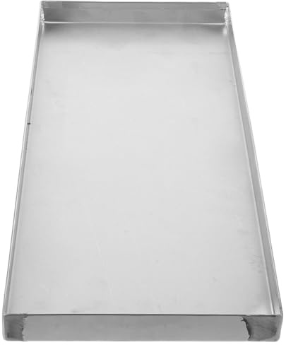 SEWACC Recogida de Agua de Acero Inoxidable Bandeja Rectangular para Bonsáis y Electrodomésticos Adecuada para Terraza y Encimera de Cocina