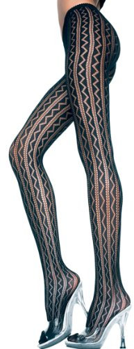 Zig zag design pantyho spandex