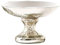 Loberon Schale Estelle, Elegante Pokalform, von innen nach Bauernsilber-Art verspiegelt, Dekoration, Deko-Objekt, Wohn-Accessoire, Glas, antiksilber