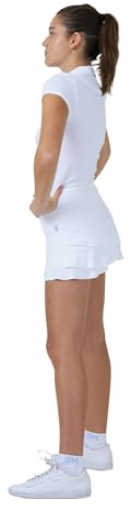 Sportkind Mädchen & Damen Tennis, Golf, Sport Poloshirt Kurzarm, UV-Schutz UPF 50+,atmungsaktiv