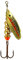 MAPSO - 5 Cucharilla de Pesca Popper-3 T-ONN 10 GMS.