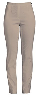 Robell Damen Slim Arbeitshose-Stretchhose, Stone, Gr.- 44