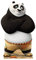 SC918 Po Kung Fu Panda Mini Cardboard Cutout Great for Animal Parties, Fans and Events Height 95cm