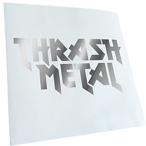 Autoaufkleber - Thrash Metal Hardcore Heavy Death Aufkleber für Auto, Laptop, Fahrrad, LKW, Motorrad mehrfarbig JDM Decal Racing