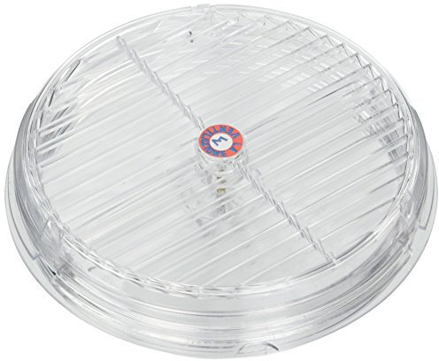 La Ventilazione AET20 Aeratore Termico per Finestre in Similvetro con Griglia Fissa, Diametro 210 mm, Trasparente