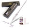 AOKUY Glass Dip Pen Set,Calligraphy Pen,Crystal Signature Pen for Art, Writing, Signatures -Decoration and Business Gift