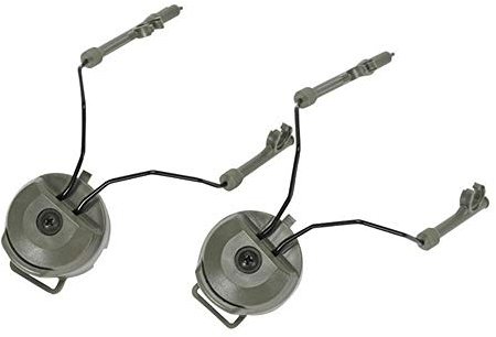 Huenco SCHNELLES Helmzubehör SCHIENENADAPTER-Set Comtac Headset Ops-Core Helm ARC Schienenadapter FÜR C1 C2 C4
