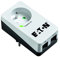 Eaton Multiprise/Parafoudre - Protection Box 1 Tel@ - PB1TF - 1 prise FR + 1 prise téléphonique - Blanc & Noir