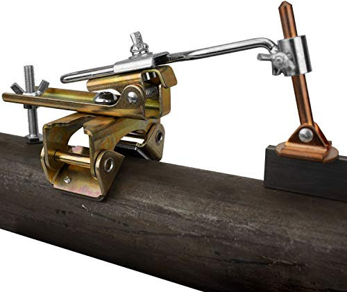 Strong Hand Tools, Deluxe Magnetic Grasshopper, Welding Finger, Copper Spindle + Magnetic V-Pad Base + Anti-Tipping Bolt (10)