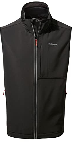 Craghoppers Mens Altis Vest Sleeveless High Neck Black M