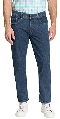 PIONEER AUTHENTIC JEANS Herren Freizeithose Rando | Männer Stoffhose | Regular Fit | Blue Denim/Washed Washed | Dark Blue Washed 6388 6811 | 40W - 38L