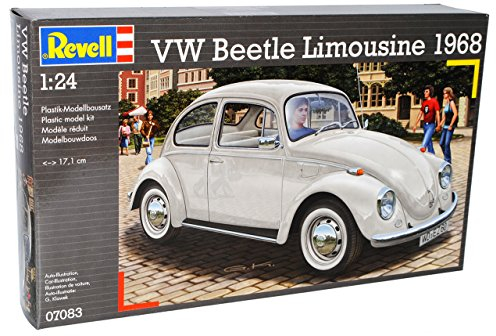 Volkwagen Käfer Coupe 1968 Beige 07083 Bausatz Kit 1/24 Revell Modell Auto
