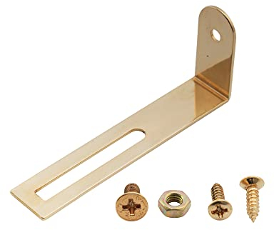 Musiclily Pro Stahl Schlagbrett Haltebügel Pickguard Bracket für Epiphone Les Paul E-Gitarre, Gold