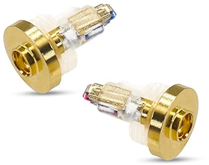 okcsc EXK Earphone to MMCX Cable Adapter, MMCX Headphone Upgrade Cable Conversion Adapter Connected to SONY MDR-EX600 EX1000 EX800st MDR7550 (EXK-MMCX Transparent)