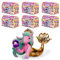 GALUPY Mermaid 6er Pack - Meerjungfrauen-Figuren mit Swarovski Kristall, 18 Verschiedene Einhorn Figuren zum Sammeln