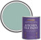 Rust-Oleum Blue water resistant Kitchen Tile Paint in Satin Finish - Coastal Blue 750ml