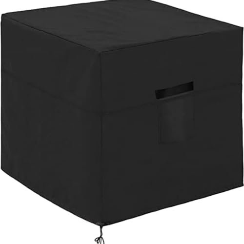 ZHTMFYZ Funda Cubre Aire Acondicionado para Unidades Exteriores, Resistente al Agua y al Viento (32 x 32 x 36 pulgadas)