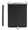 Suction cup roller blinds no drilling,blackout curtains,automatic retractable roller shades,temporary privacy blinds for doors and windows,bedrooms and balconies,UV protection,Black-68x125cm/27x49in