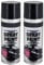 ZOPPER 2 x Black Matt Spray Paint 400ml Professional Petrol & Heat Resistance, Fast-Drying, Formula Ideal for Car Paint With Unique Tamper Proof Nozzle