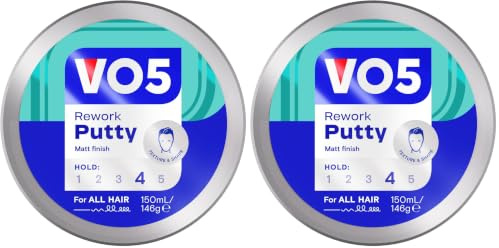 VO5 Rework Hair Putty 150 ml (Pack of 2)