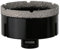 Vearter Carotteuse diamantée à sec 85 mm, raccord fileté M14, scie cloche soudée sous vide pour maçonnerie, découpe trou creux pour carrelage, marbre, granit, porcelaine, béton et pierre de quartz