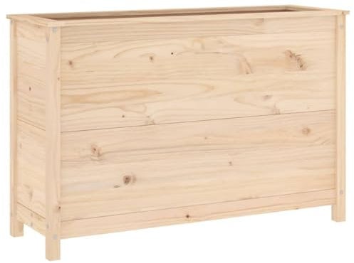 vidaXL Hochbeet 119,5x40x78 cm Massivholz Kiefer