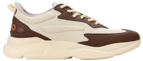 HUGO Herren Leon_Runn_cvpu Running, Open White, 44 EU