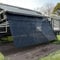 SHADEPLUS Wohnmobil-Markisen-Sonnenschutz, 2,4 x 3,6 m (passend für 38,1 cm große Markise), schwarzer Netz-Schattenschutz mit Reißverschluss, universeller Anhänger/Wohnmobil-Markise mit komplettem
