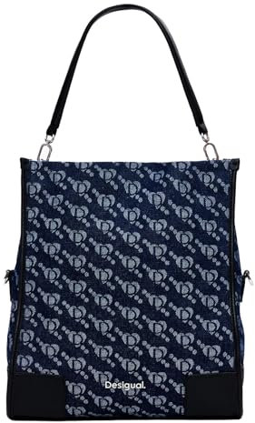 Desigual Women's Accessories Fabric Hand Bag, Blue