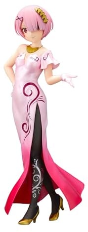 Banpresto Ram Re:Zero -Starting Life In Another World Actionfigur - Glitter&Glamours - Another Color Ver. 23 cm, Mehrfarbig BP89433P