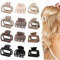 Mollettone Capelli Donna 12 Pezzi Mollette Capelli Donna Pinze per Capelli Piccole Mollettone Antiscivolo Pinza Capelli