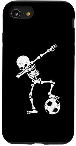 Dabbing Fußball Skelett Dab Dance Fußballer Halloween Hülle für iPhone SE (2020) / 7 / 8