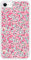 1001 Carcasas: carcasa de silicona reforzada impresa compatible con iPhone 6, Apple iPhone 6S, diseño Liberty Wiltshire rosa, impreso en Francia, funda de silicona rígida, funda protectora.