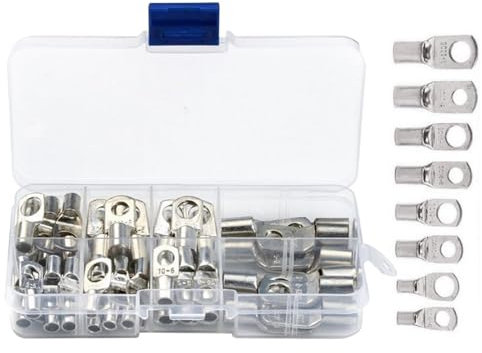 Klemmenverbindersatz - Kabelklemmen-Verbindungssatz, Klemmen für Elektrokabel 60X | Drahtverbindungs-Mittelklemmen-Kits zum Markieren von Elektrokabeln für Präzisionsgerätefabriken